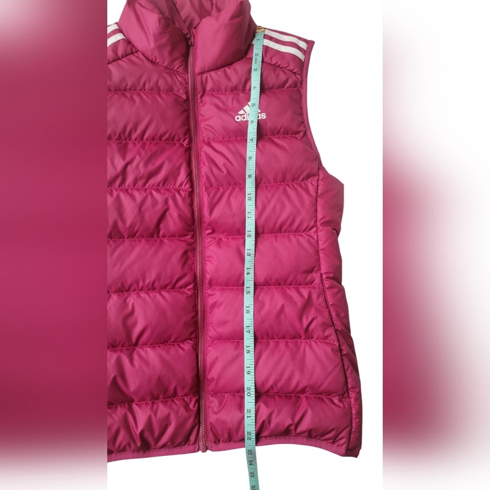 Adidas Essentials Light Down Puffer Vest Size Xs - image 3
